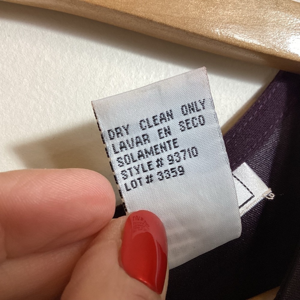 90s Vintage Wedding Guest Minimal Dress 9/10 M - Picture 12 of 12